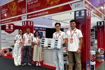 Conmik Việt Nam ghi dấu ấn tại triển lãm Vietbuild 2026 Hà Nội 